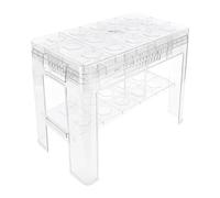 Panchina del rack per scarpe panca da scarpe Cover top rimovibile Clear Piet Assembly Assembly Multifunzionale Panchina di stoccaggio delle scarpe per soggiorno corridoio