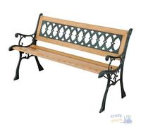 PANCHINA GIARDINO ELDORADO COLORE ANTRACITE cm 116x52x H 73