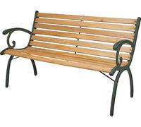 PANCHINA IN GHISA e LEGNO "BENSON" PAPILLON 126x60xH77