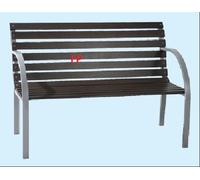 PANCHINA IN LEGNO E ACCIAIO MOD VIVA PER ESTERNO 122X62,DIVANO 531790