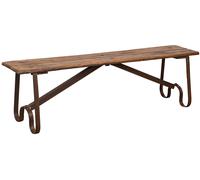 Panchina in legno e ferro L153XPR40XH46 CM Solida robusta massello Offerta