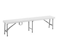 Panchina in plastica set birreria 183x28x43 cm
