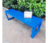Panchina moderna a doghe per esterni per patio e cortile, sedile decorativo da giardino in stile vintage per la casa