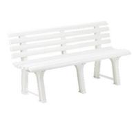 PANCHINA ORCHIDEA PROGARDEN PP BIANCO CM 145X49 H.CM 74