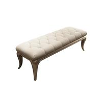 Panchina per finestra Panca vintage francese, panca da ingresso imbottita in memory foam e sedia da pranzo, panca in pelle for il corridoio del soggiorno della camera da letto Panche ai lati del letto