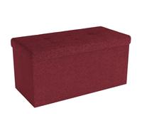 Panchina pieghevole 76x38x38 cm Sgabello Seduta Cubo Scatola di immagazzinamento