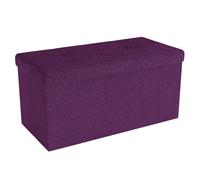 Panchina pieghevole 76x38x38 cm Sgabello Seduta Cubo Scatola di immagazzinamento