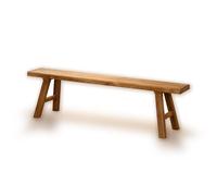 Panchina rustica in legno per ingresso e camera da letto, sottile 50 cm, arredamento per sala da pranzo per interni, perfetta per la fine del letto e soluzione salvaspazio