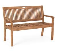 PANCA IN LEGNO 2 POSTI CM.120