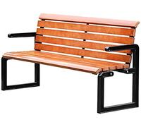 Panchine da giardino, panchine da giardino, panchine da parco, divani per conversazioni all'aperto, panchine da giardino in legno massiccio, panche da terrazza, sedie da veranda in legno (150 cm)