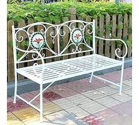 Panchine da giardino, panchine da giardino, panchine da parco, divani per conversazioni all'aperto, panchine da balcone in ferro battuto, panchine da giardino per parcheggio all'aperto, -2