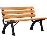 Panchine da giardino, panchine da giardino, panchine da parco, divani per conversazioni all'aperto, panchine da parco all'aperto, panche in legno massiccio con schienali, sedili per mobili da