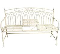 Panchine da giardino, panchine da giardino, panchine da parco, divani per conversazioni all'aperto, panchine da giardino, panchine da giardino in ghisa con tavolo centrale, panche in metallo