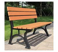 Panchine da giardino, panchine da giardino, panchine da parco, divani per conversazioni all'aperto, sedie da parco in plastica per esterni, panchine da giardino, sedute da cortile con schienale,