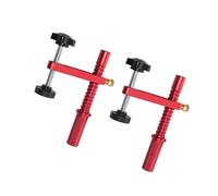 Panchine MFT regolabili Morsetto per cani 19/20mm Alluminio Tenere premuto Morsetti da tavolo Panche in metallo Morsetto per foro per cani per la lavorazione del legno Tenere premuto Morsetti da
