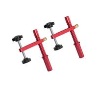 Panchine MFT regolabili Morsetto per cani 19/20mm Alluminio Tenere premuto Morsetti da tavolo Panche in metallo Morsetto per foro per cani per la lavorazione del legno Tenere premuto Morsetti da