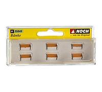 Panchine tradizionali (6 pz) N NH35849 - noch modellismo