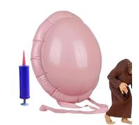 Pancia finta realistica, pancia finta gonfiabile, in PVC, accessorio per cosplay per feste r0leplay, costume di Halloween, scena realistica per spettacoli teatrali comici, pancia gonfiabile per Natale