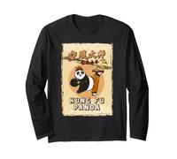 Pancia Vuota per Kung Fu Panda Kungfu Maglia a Manica