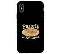 Pancit è il mio cardio divertente amante del pancit filippino cultura alimentare Custodia per iPhone X/XS