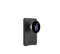 Pancreas Chemo Purple - Nastro per la consapevolezza del cancro al pancreas, colore: Viola PopSockets PopWallet per MagSafe