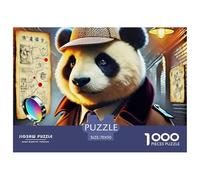 Pand 1000 Pezzi Puzzle Regalo Creativo Per Il Relax Animal Per Adulti E Bambini Dai 12 Anni Confezione Di Alta Qualità Sfide Extra Divertenti Intrattenimento Creativo 70x50cm/1000pcs