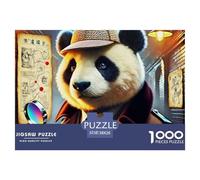 Pand 1000 Pezzi Puzzle Regalo Per Gli Amanti Dei Animal Per Adulti Confezione Di Alta Qualità Sfide Extra Divertenti Intrattenimento Creativo 38x26cm/1000pcs