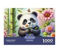 Panda 1000 Pezzi perfetto per momenti di svago Giochi Educativi ny And Artistic Ideale per il Rilassamento Bello Puzzle Decorazione per la Casa per Donne e Uomini Regali 70x50cm/1000
