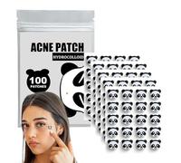 Panda Acnes Toppe per Viso, 100Patch di Brufolo Graziosis Acidi Salicilici Panda, Leggeri Adesivi a For ma di Brufolo a For ma di Panda Lieve, per le Ragazze e Ragazzi