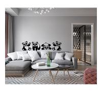 PANDA - Adesivo murale wall sticker in vinile 30x125 cm