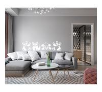 PANDA - Adesivo murale wall sticker in vinile 30x125 cm