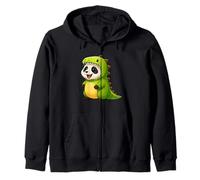 Panda Animal Lover Dinosaur Costume Trex Ragazzi Ragazze Bambini Felpa con Cappuccio