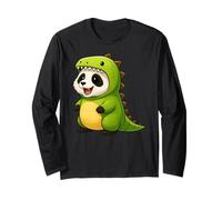 Panda Animal Lover Dinosaur Costume Trex Ragazzi Ragazze Bambini Maglia a Manica