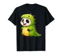 Panda Animal Lover Dinosaur Costume Trex Ragazzi Ragazze Bambini Maglietta