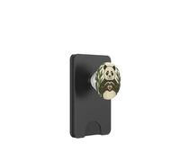 Panda Bear che fa a forma di cuore carino animale amore design PopSockets PopWallet per MagSafe