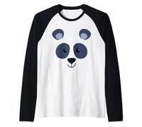 Panda Bear Costume di Halloween Semplice Jungle Animal Costume Maglia con Maniche Raglan