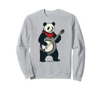Panda Bear Cute Banjo Picker Music Felpa
