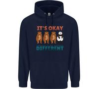 Panda Bear LGBT It's Okay To Be Different Uomo Felpa