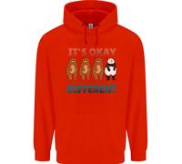 Panda Bear LGBT It's Okay To Be Different Uomo Felpa