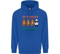 Panda Bear LGBT It's Okay To Be Different Uomo Felpa