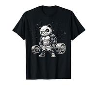 Panda - Bilanciere per sollevamento pesi, fitness, palestra, allenamento Maglietta