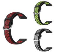 Panda Bobo Cinturino di ricambio per orologio Reflex Active, in silicone, serie 4/5/6/7/9/10/12/13/14/15/16/23/26, doppio colore sportivo, Misura unica, Silicone, Nessuna pietra preziosa