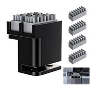 Panda Brush XP - Set di 4 spazzole in silicone per Bambu-Lab P1P/X1C/X1E/P1S, strumento di pulizia P1S in silicone a doppia testa di spazzola 3D, plug in Play