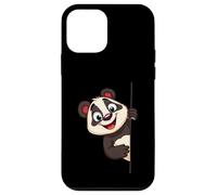 Panda carino che sbuca - illustrazione animale cartoon Custodia per iPhone 12 mini