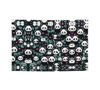 Panda carino faccia Stampa banner vacanza e fondali appesi - decorare facilmente la scena della tua festa