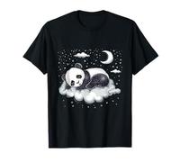 Panda che dorme luna che fa un pisolino per gli amanti dei Maglietta