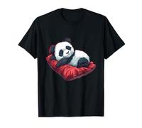 Panda che dorme sonno Panda orso che dorme disegno animale Maglietta