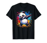 Panda colorato Che Fa Dabbing Maglietta
