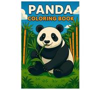 Panda Coloring Book - 50 Cute Panda Illustrations for Kids: Fun and Relaxing Coloring Pages with Adorable Pandas