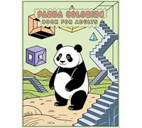 Panda Coloring Book for Adults: 45 Relaxing Designs for Stress Relief and Mindful Fun: 45 Unique Single-Sided Panda Illustrations for Stress Relief, Mindful Relaxation, and Creative Colouring Fun